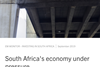 South Africa's economy under pressure