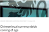 Chinese local currency debt coming of age