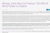 Mirova Joins Akuo to Finance 132 MW of Wind Power in Poland