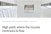 High yield where the income continues to flow