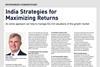 India Strategies for Maximizing Returns