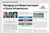 managing and measuring impact in social infrastructure