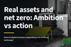 Real assets and net zero - Ambition vs action