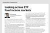 Looking across ETF fixed income markets