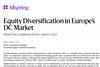 Equity Diversification in Europe’s DC Market