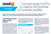 a broad range of etfs to capture the potential of european equities