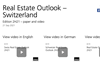 Real Estate Outlook – Switzerland Edition 2H21