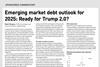 Emerging market debt outlook for 2025 - Ready for Trump 2.0?