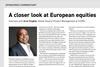 A closer look at European equities