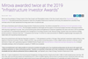 Mirova awarded twice at the 2019 %22Infrastructure Investor Awards%22