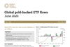 Global gold-backed ETF flows - June 2020