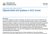 Opportunities and qualities in GCC bonds