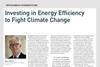Investing in Energy Efficiency to Fight Climate Change