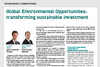 Global Environmental Opportunities: transforming sustainable investment