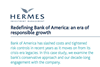 Redefining Bank of America - an era of responsible growth