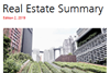 Real Estate Summary Edition 2, 2019 - Tenant demand healthy while investment activity slips.