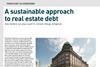 A sustainable approach to real estate debt