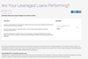 Are Your Leveraged Loans Performing?