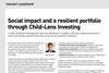 Social impact and a resilient portfolio through Child-Lens Investing