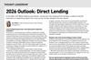 2026 Outlook- Direct Lending