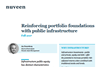 reinforcing portfolio foundations with public infrastructure
