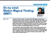 On My Mind: Modern Magical Thinking