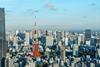 tokyo tower skyline
