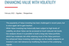 Enhancing value with volatility