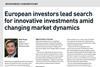 European investors lead search for innovative investments amid changing market dynamics