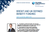 Brexit And UK Defined Benefit Funding