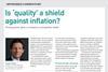 Is ‘quality’ a shield against inflation?