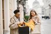 women shopping bags