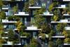 urban architecture greenery