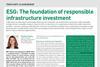 ESG - The foundation of responsible infrastructure investment
