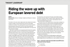 Riding the wave up with European levered debt