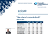 in credit value returns to corporate bonds