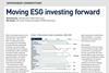 Moving ESG investing forward