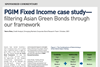 PGIM Fixed Income case study— filtering Asian Green Bonds through our framework