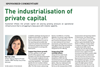 The industrialisation of private capital