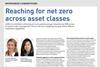 Reaching for net zero across asset classes