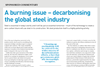 A burning issue – decarbonising the global steel industry