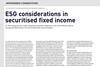 ESG considerations in securitised fixed income