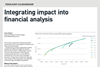 Integrating impact into financial analysis