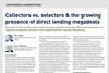 Collectors vs. selectors & the growing presence of direct lending megadeals