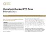Global gold-backed ETF flows - February 2021