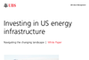 ubs investing in us energy infrastructure