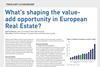 What’s Shaping the Value-Add Opportunity in European Real Estate?