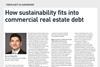 How sustainability fits into commercial real estate debt