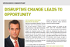 disruptive change leads to opportunity