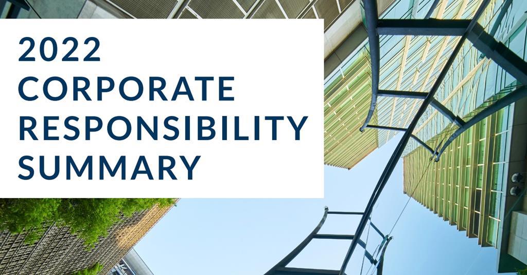 BentallGreenOak’s 2022 Corporate Responsibility Report BGO (Real